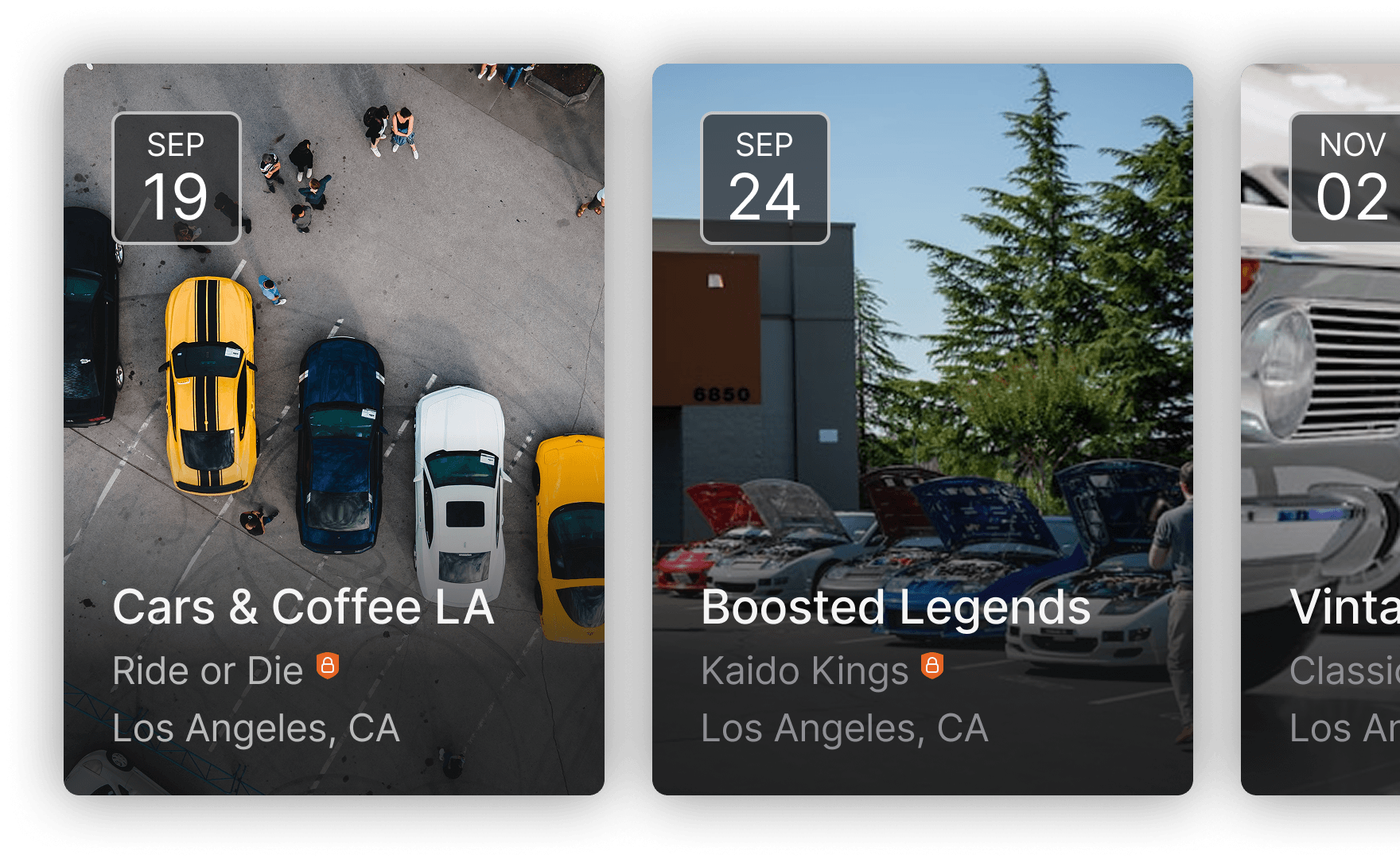 Events and meetups