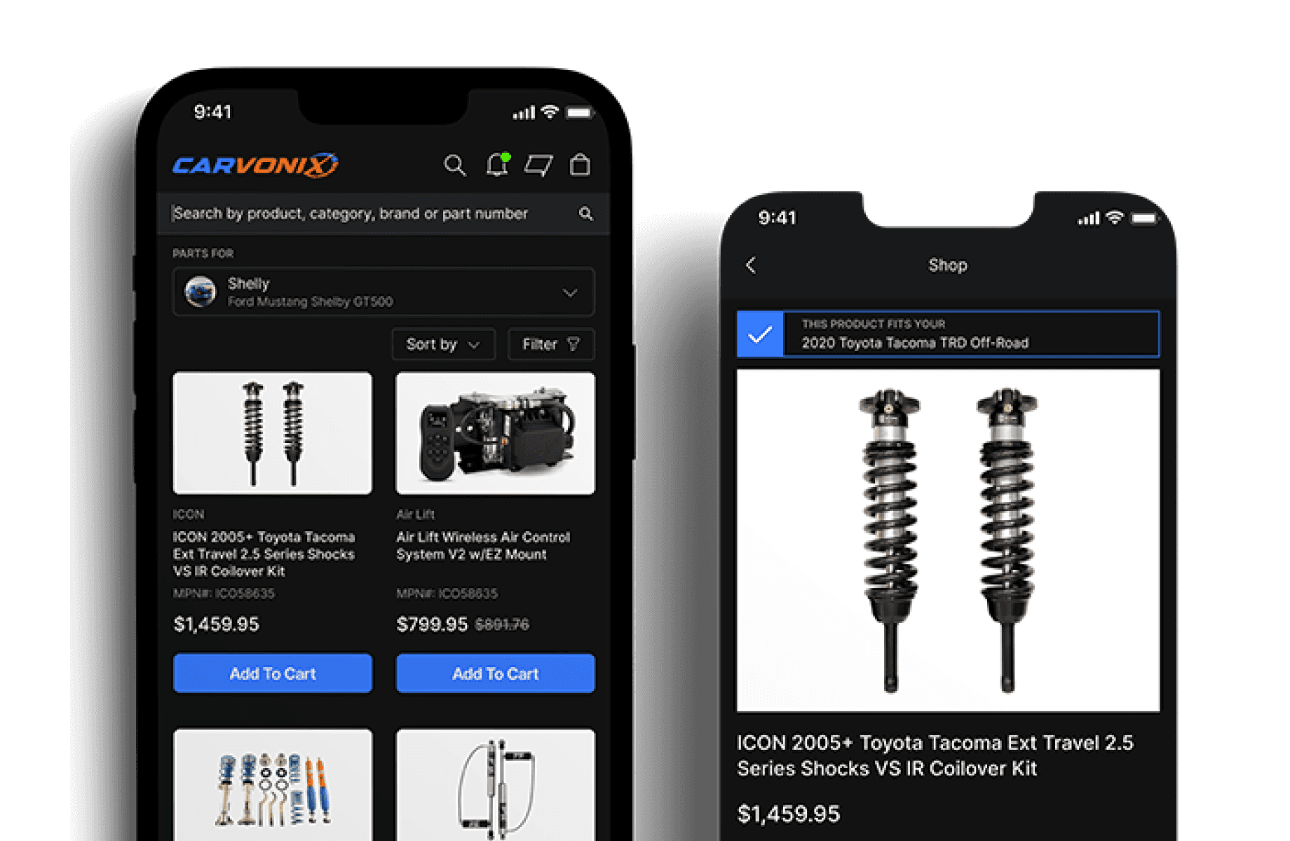 Carvonix Parts Store