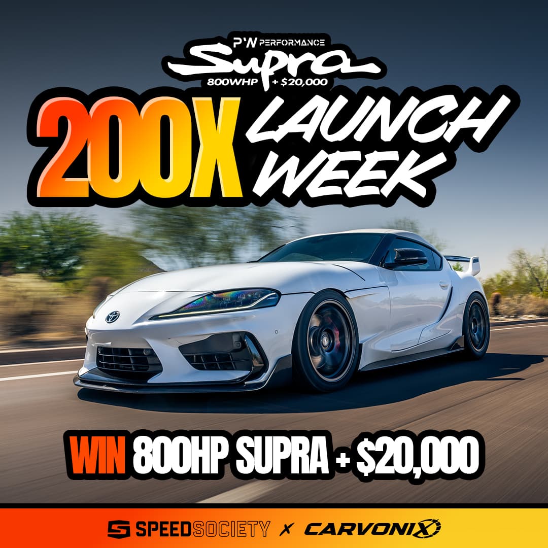 SSG58 — 800HP A90 Supra Giveaway
