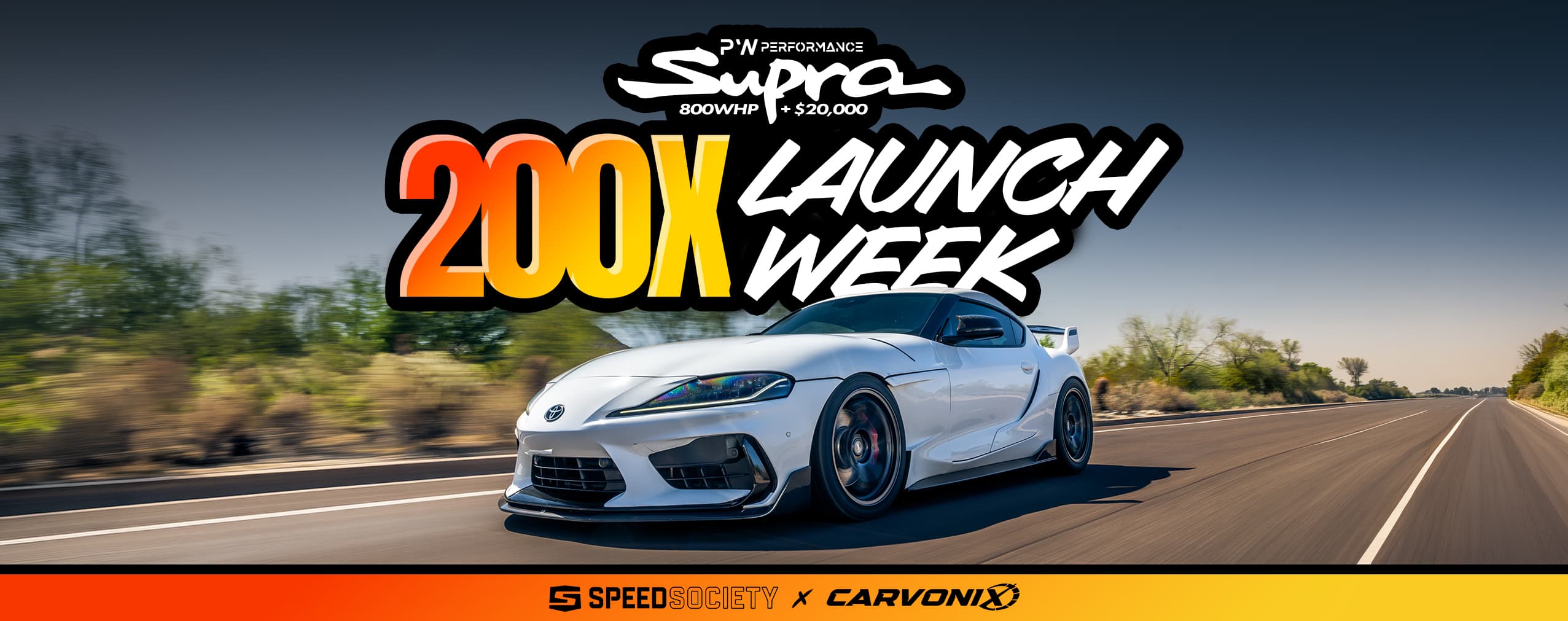 SSG58 — 800HP A90 Supra Giveaway